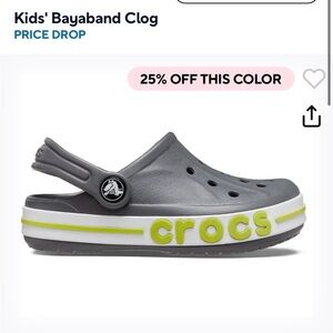 Kids Crocs size 2